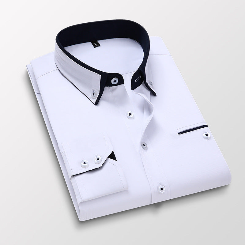 TRAVIS | CAMICIA CLASSICA A MANICHE LUNGHE