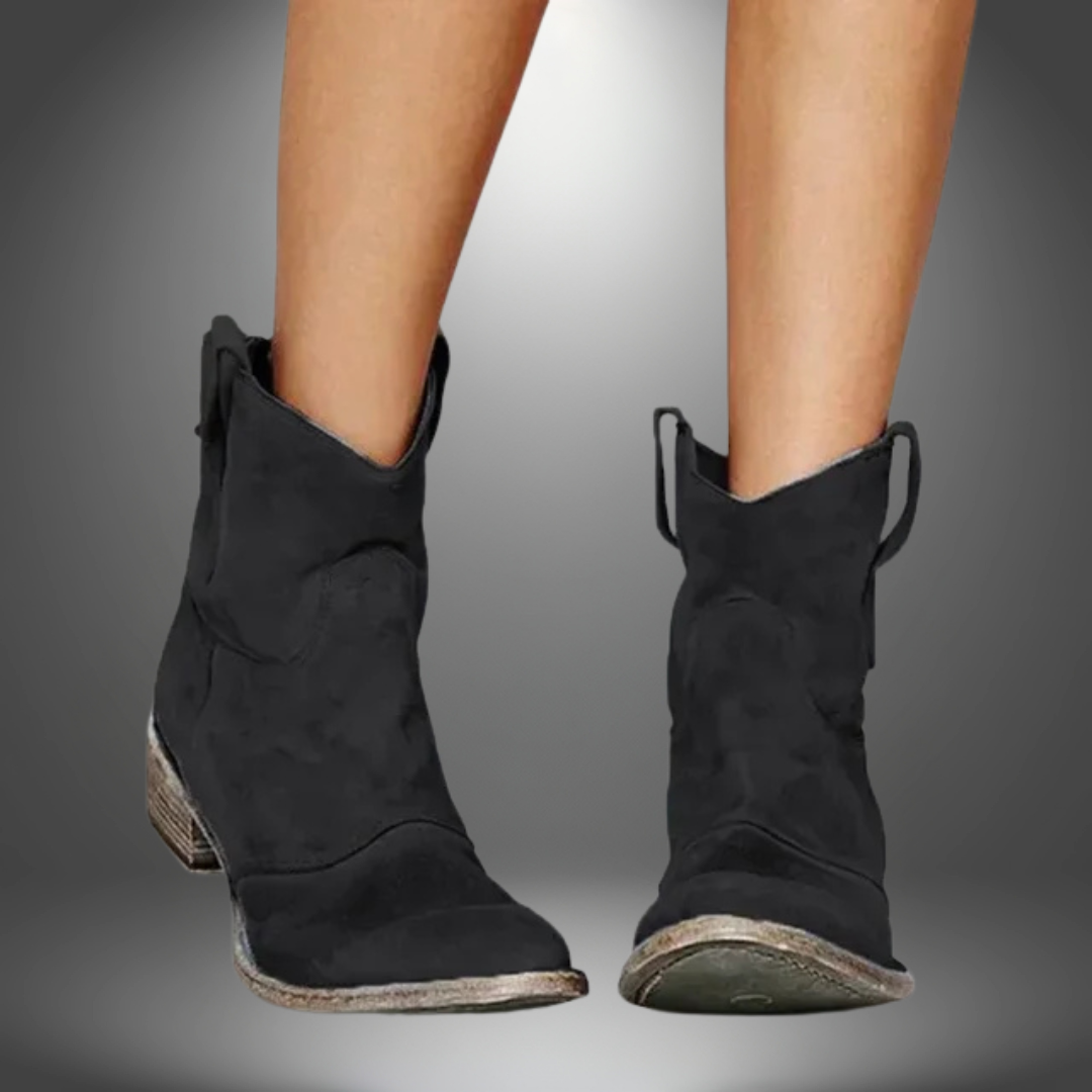 Giovanna | Stivaletti Cowboy in Pelle Vintage
