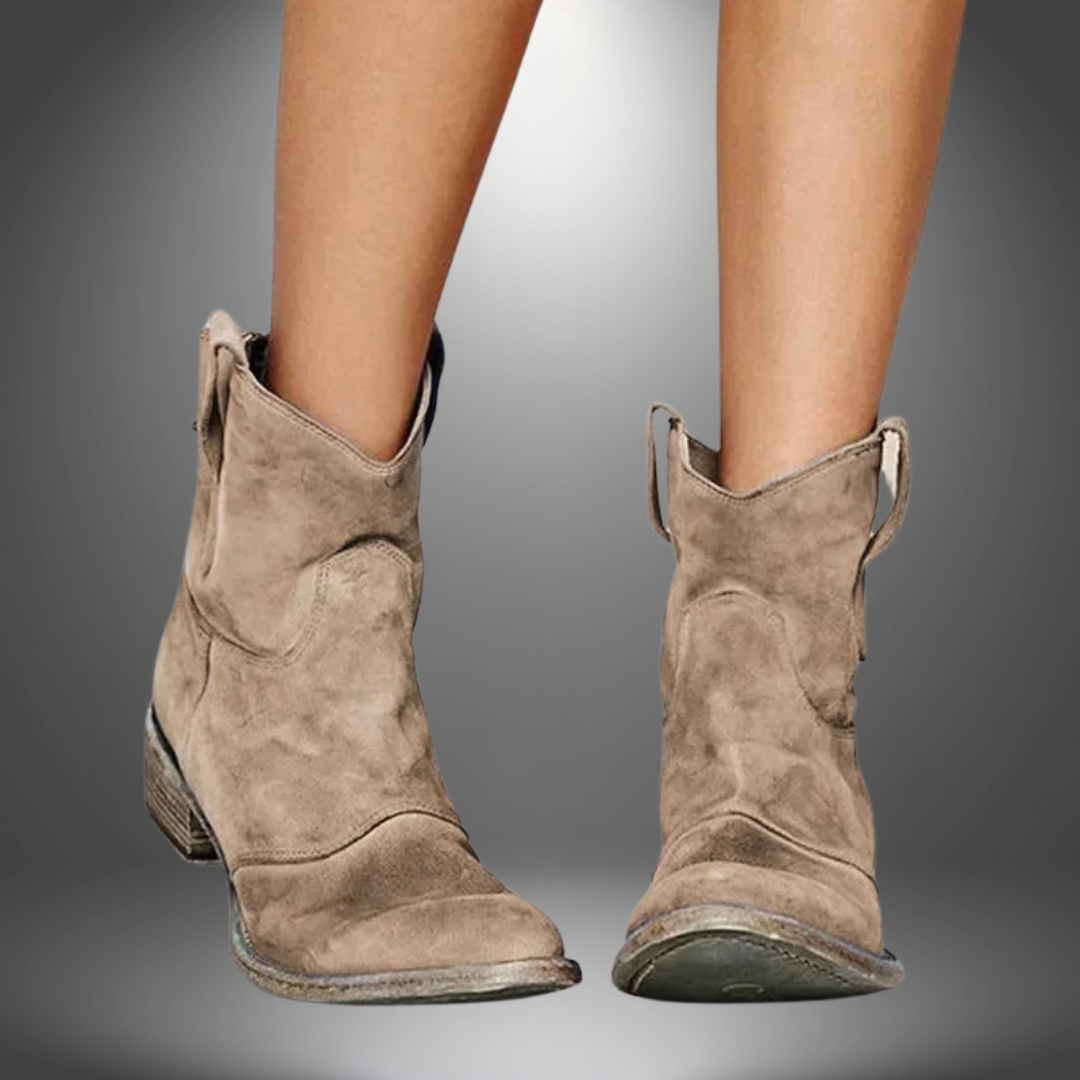 Giovanna | Stivaletti Cowboy in Pelle Vintage